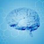 Composite image of brain