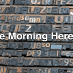 Printing press letters