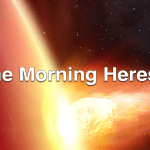 Image of asteroid striking Earth