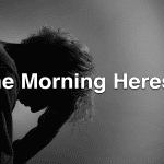 Depressed man sitting i the dark