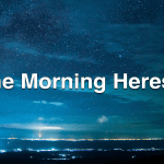 Night lights over city