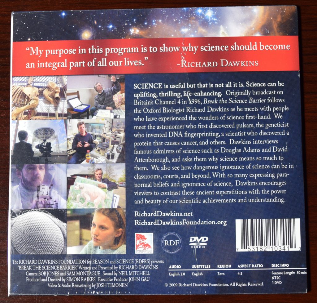 Break the Science Barrier DVD | CFI Store