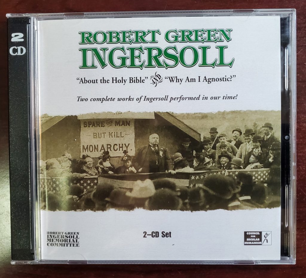 2-CD Set Download: Lectures by Ingersoll | CFI Store